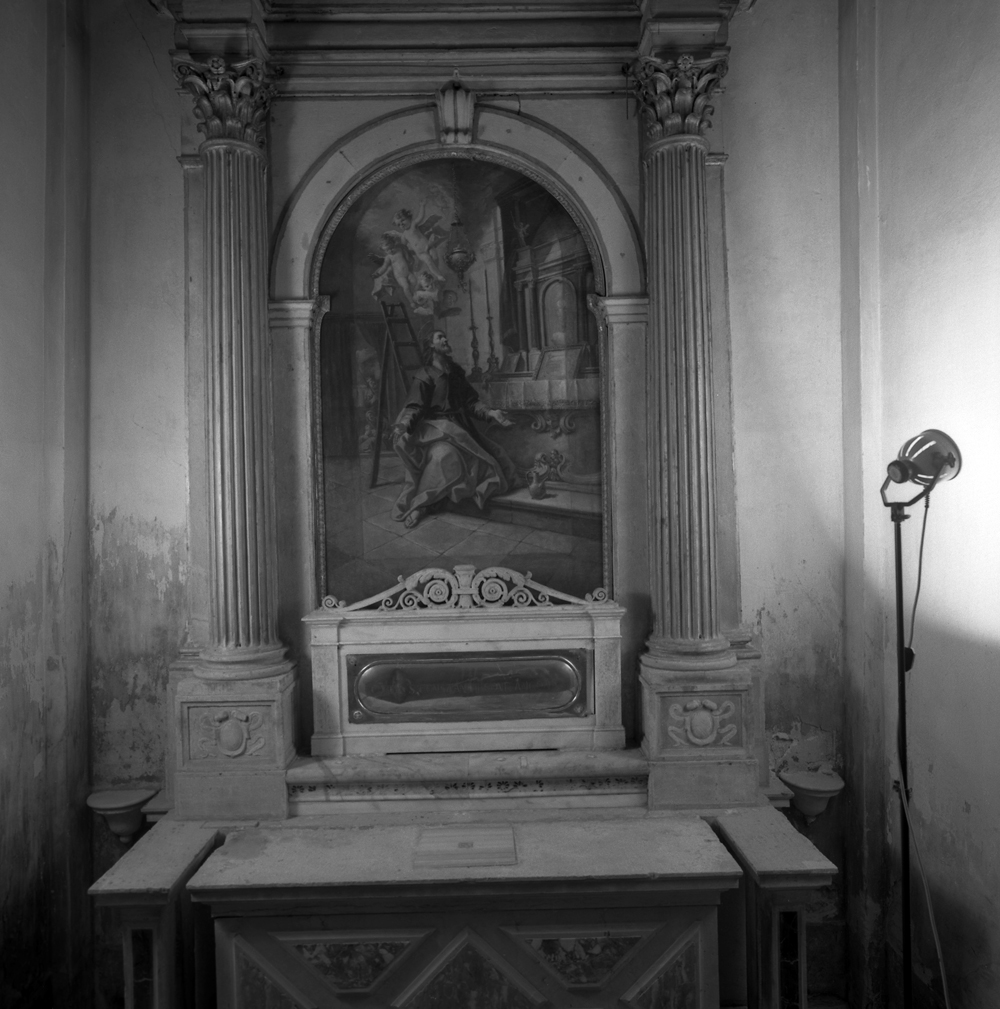 San Costanzo d'Ancona, Santo (pala d'altare) di Diziani Gaspare (sec. XVIII)