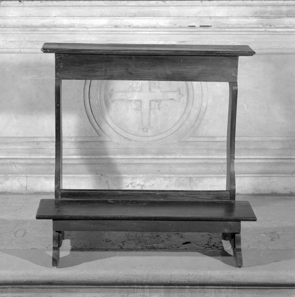inginocchiatoio - ambito veneto (sec. XIX)