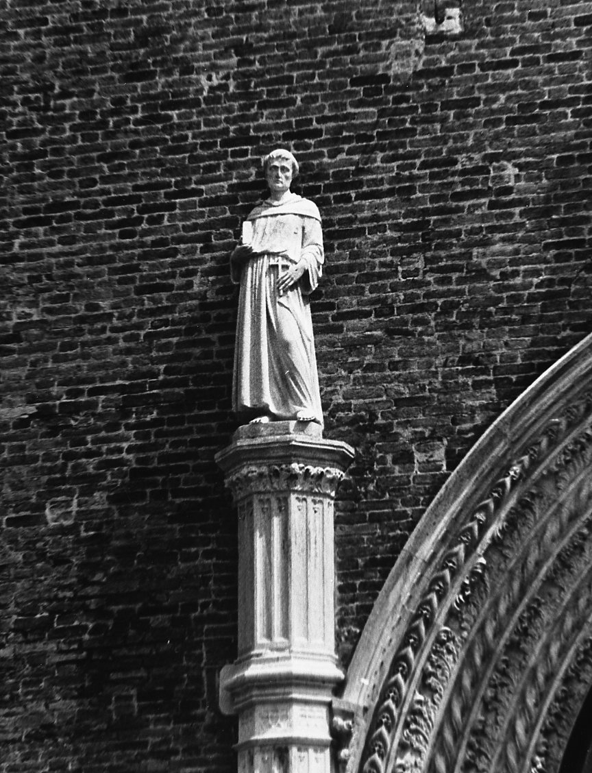 San Francesco d'Assisi (scultura) - ambito veneziano (metà sec. XV)