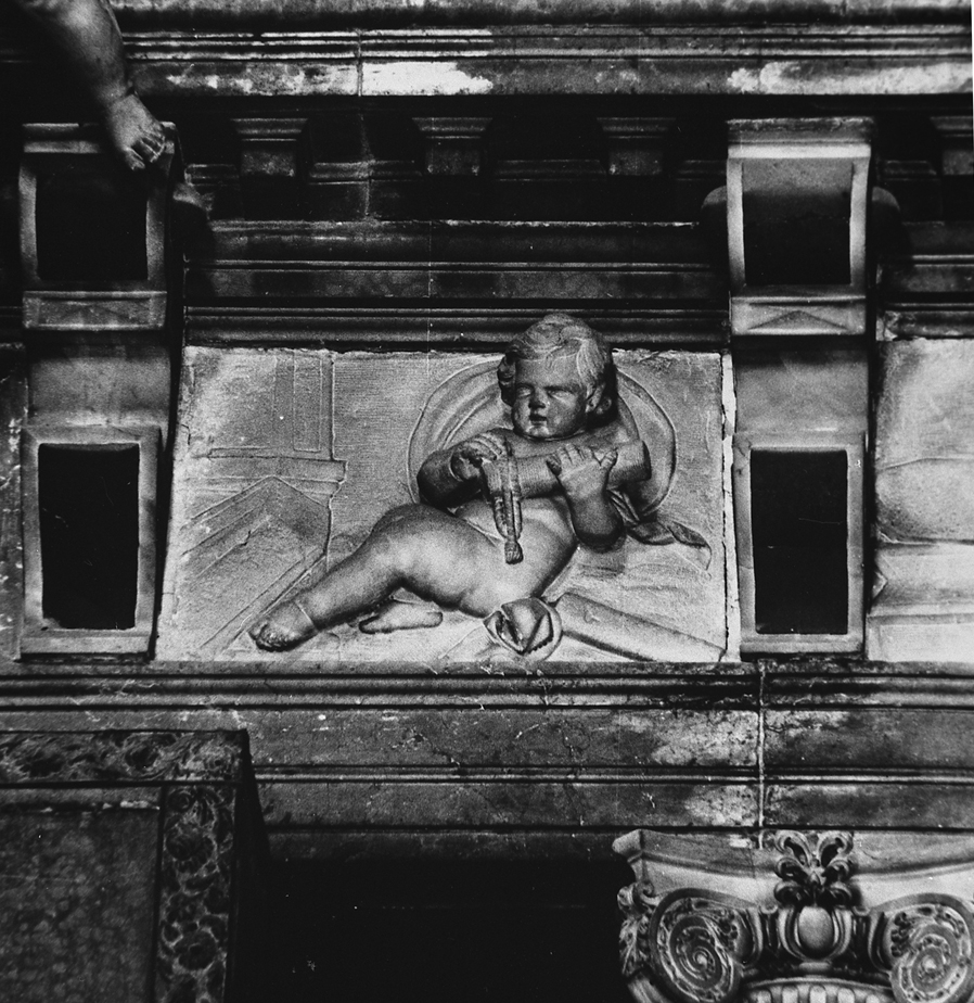 putto (rilievo, elemento d'insieme) di Barthel Melchior (sec. XVII)