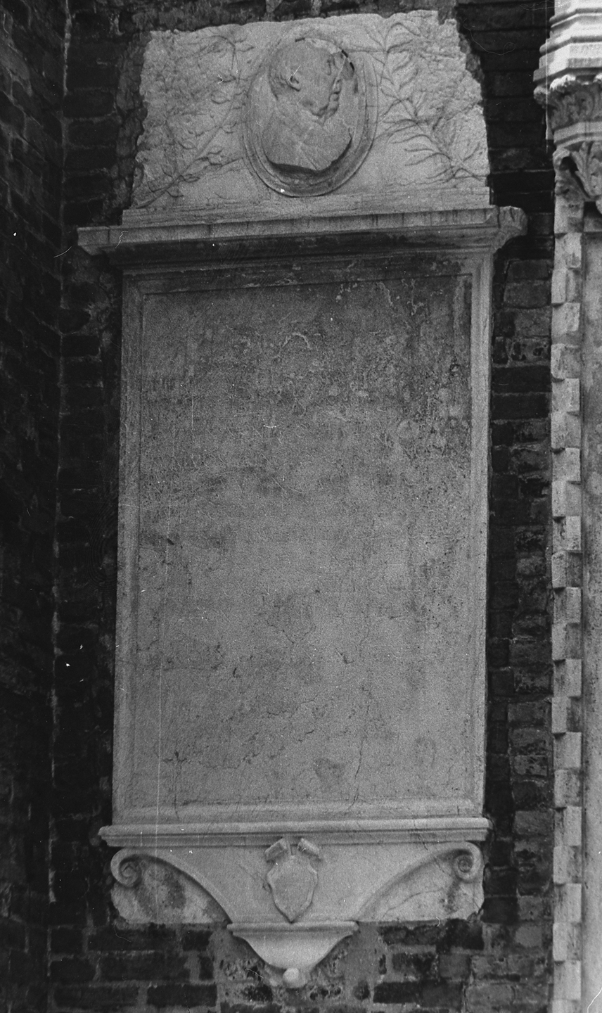 lapide commemorativa - ambito veneto (sec. XVI)