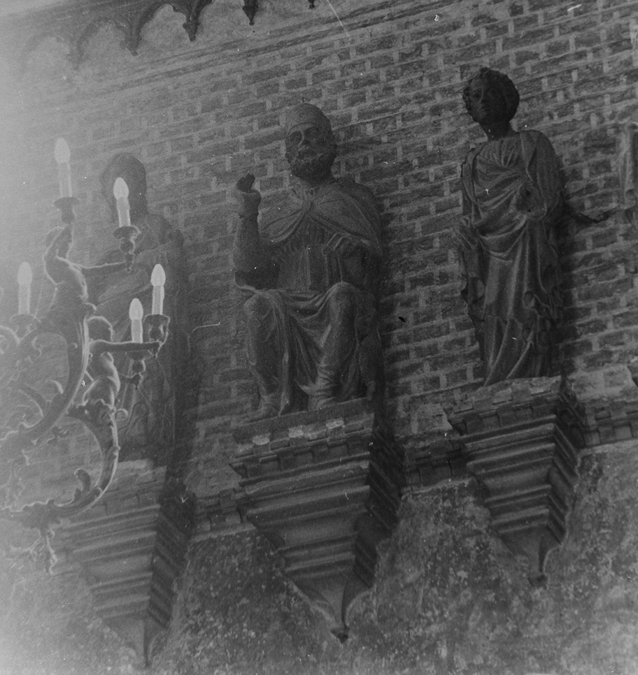 San Faustino (scultura, elemento d'insieme) - ambito veneto (sec. XV)