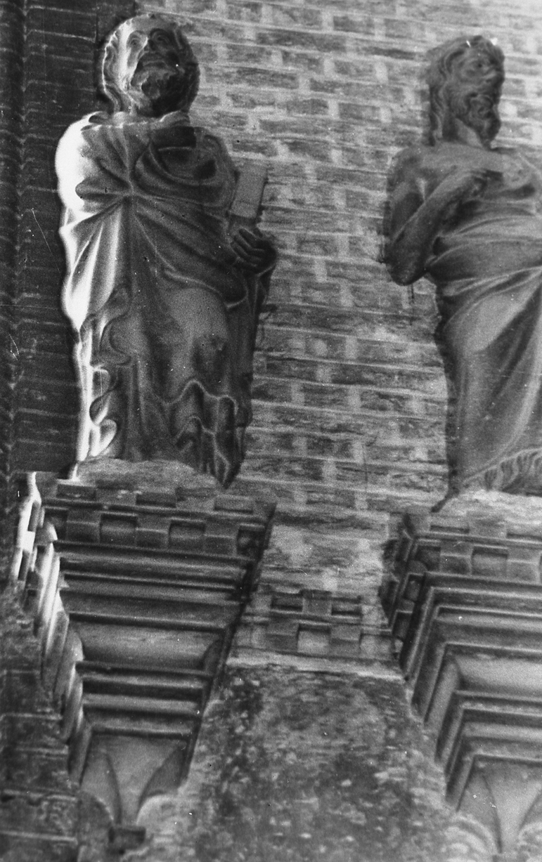 San Giovanni Evangelista (scultura, elemento d'insieme) - ambito veneto (sec. XV)