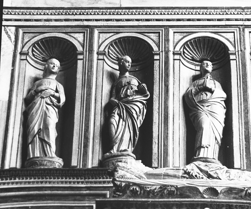 Virtù (scultura, elemento d'insieme) di Rizzo Antonio (sec. XV)