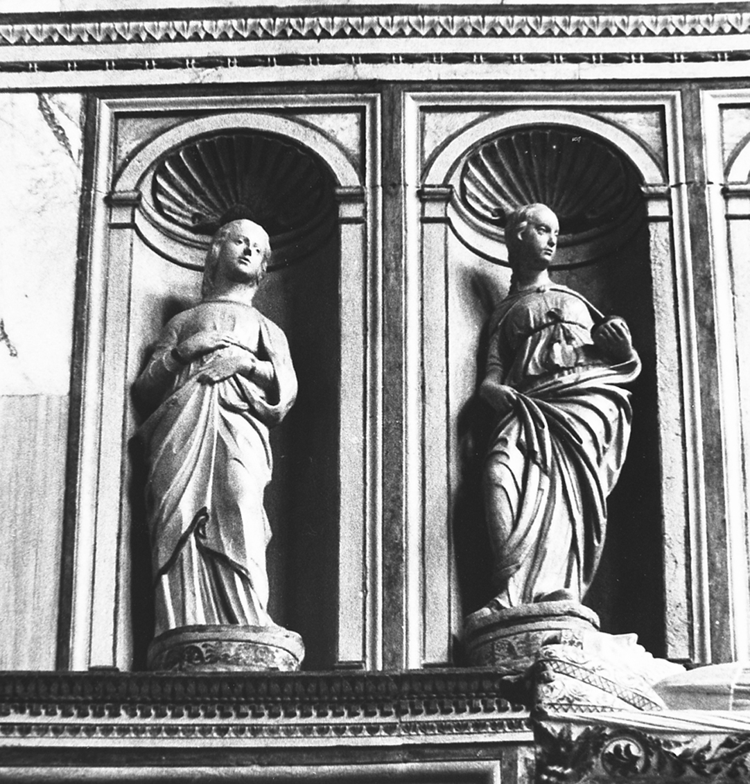 Virtù (scultura, elemento d'insieme) di Rizzo Antonio (sec. XV)