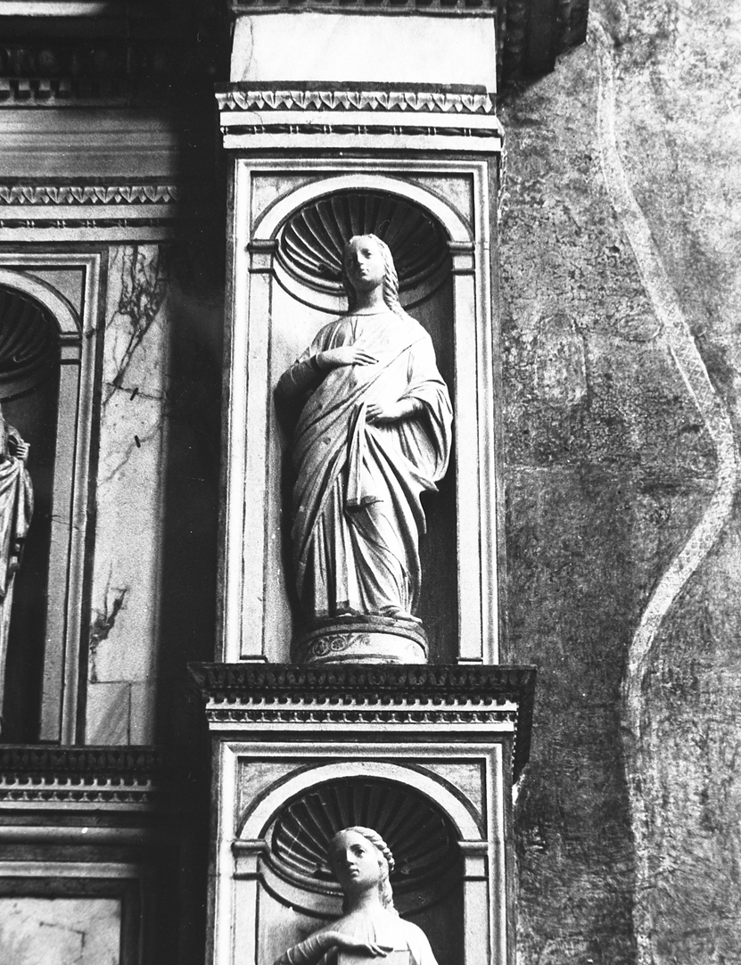 Virtù (scultura, elemento d'insieme) di Rizzo Antonio (sec. XV)