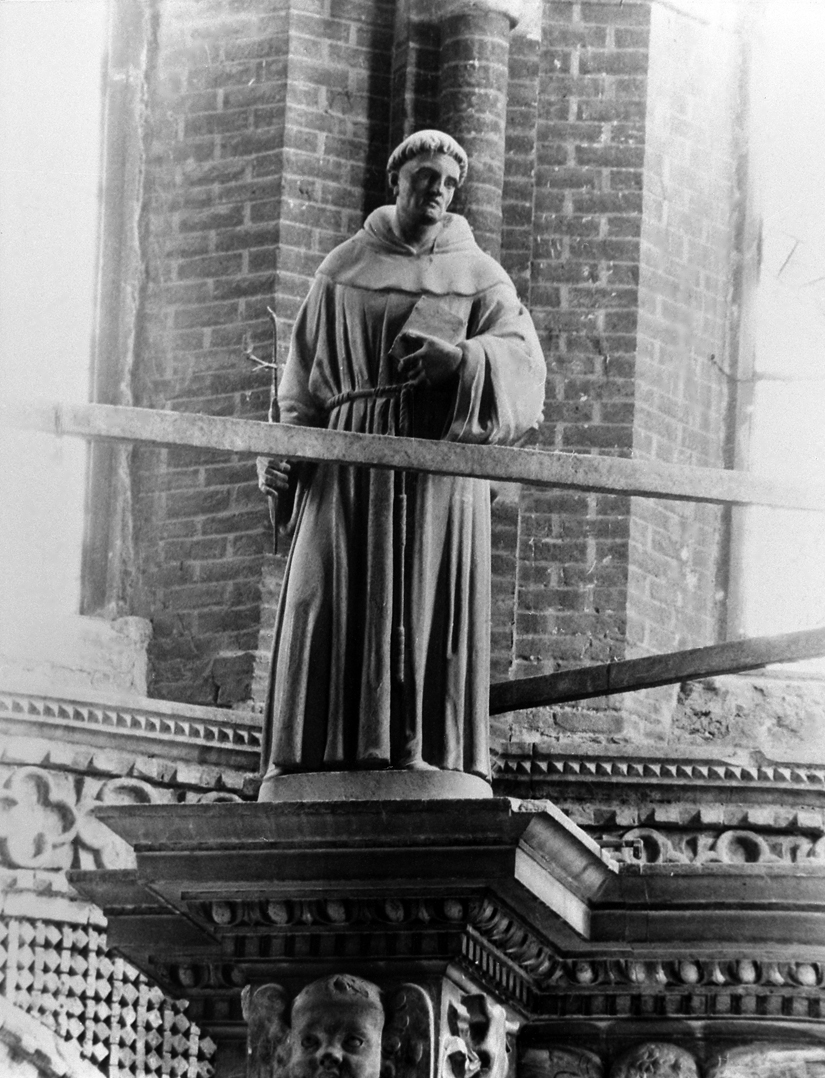 San Francesco (scultura, elemento d'insieme) di Bregno Lorenzo (sec. XVI)