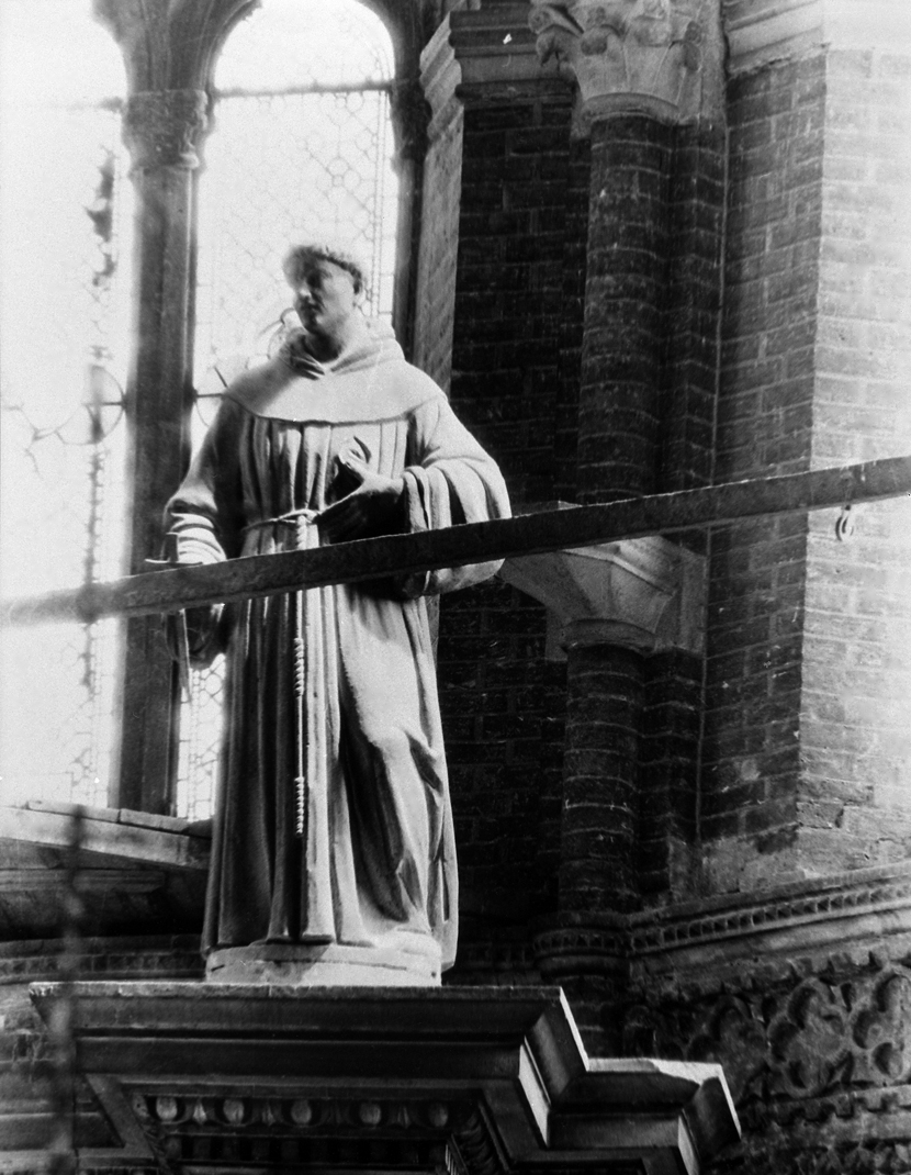 Sant'Antonio da Padova (scultura, elemento d'insieme) di Bregno Lorenzo (sec. XVI)