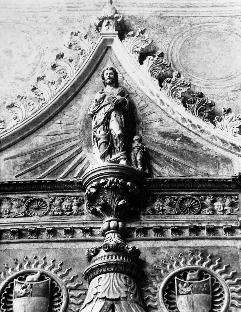 Cristo risorto (scultura, elemento d'insieme) - ambito veneto (metà sec. XV)