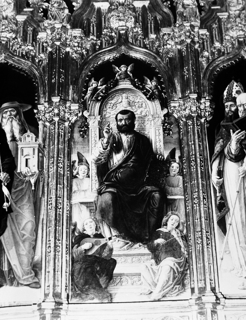 San Marco (scomparto di trittico, elemento d'insieme) di Vivarini Bartolomeo (sec. XV)