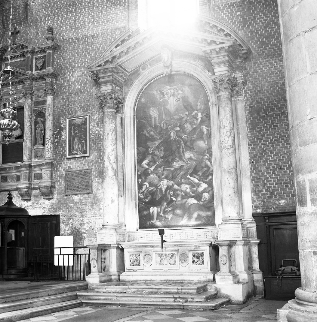 altare, insieme - ambito veneto (fine sec. XVI)