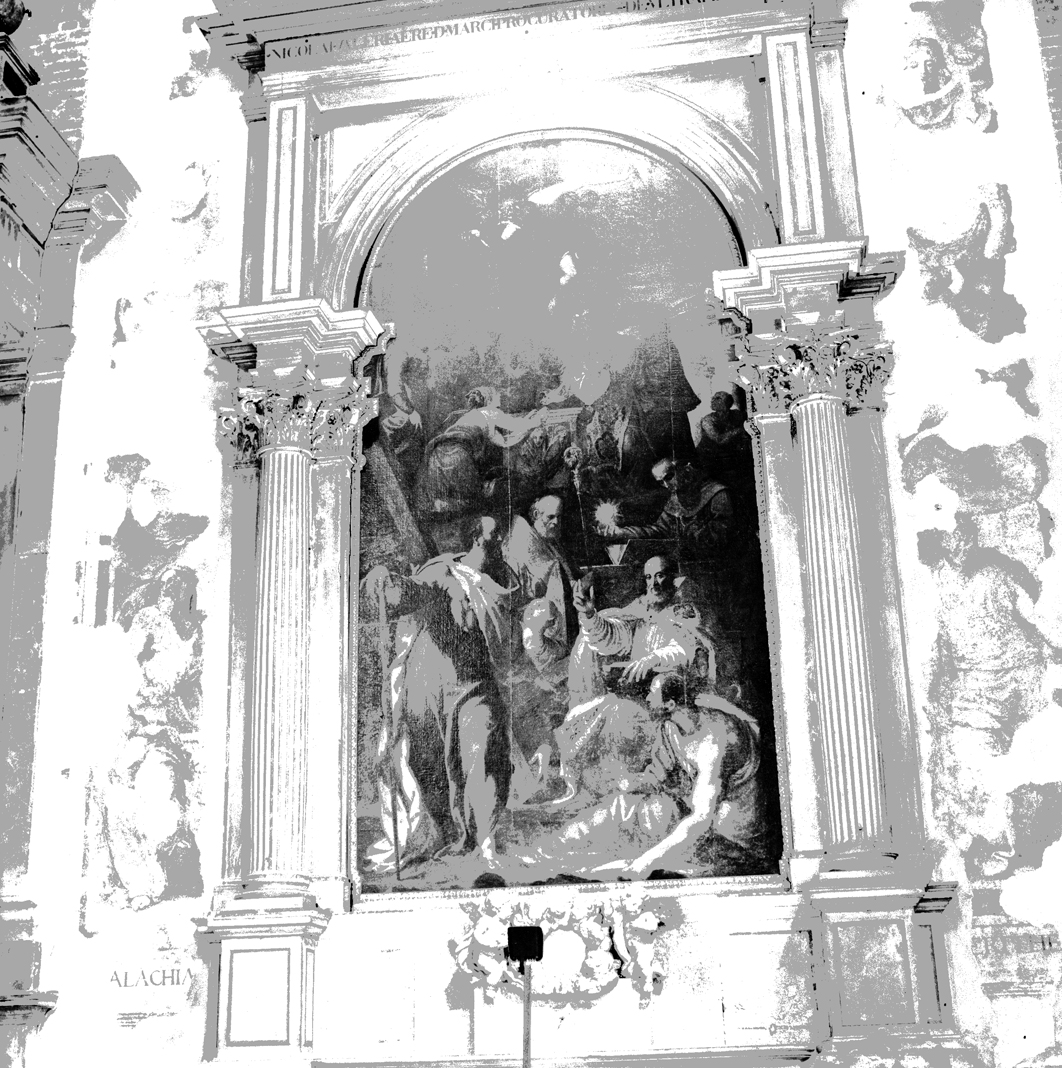 purificazione della Madonna (pala d'altare) di Porta Giuseppe detto Giuseppe Salviati (sec. XVI)