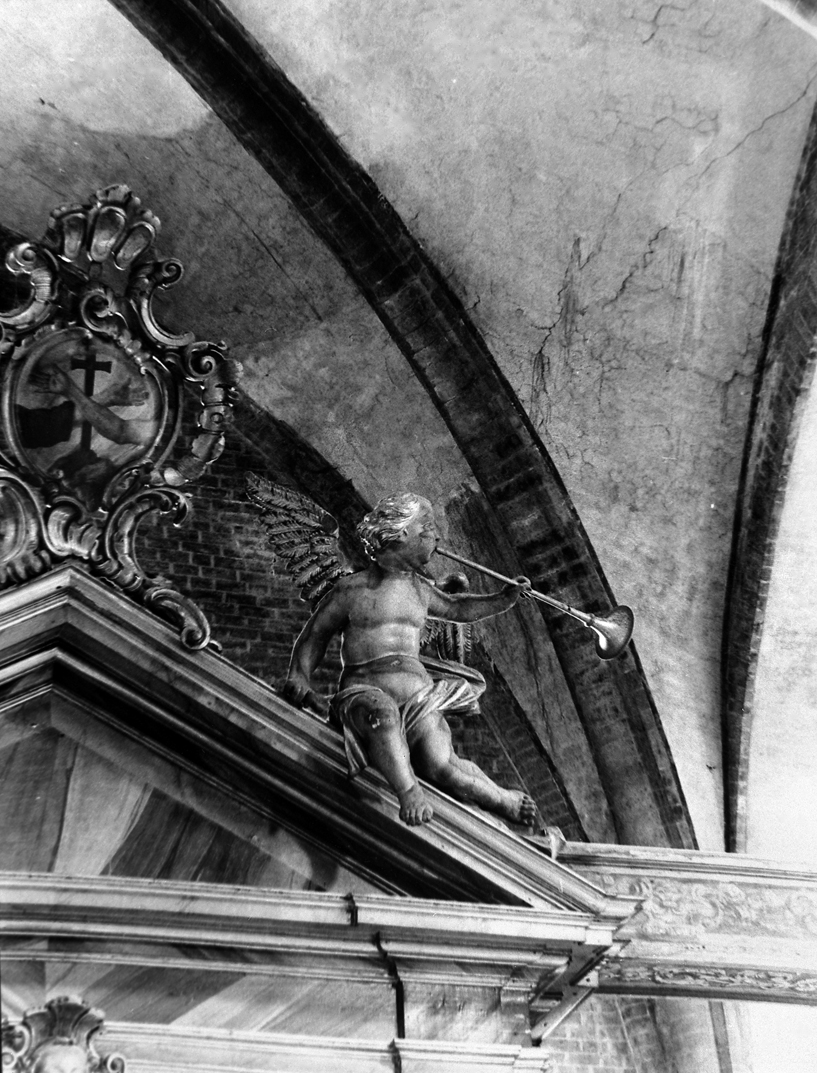 angelo (scultura, elemento d'insieme) - ambito veneto (sec. XVIII)