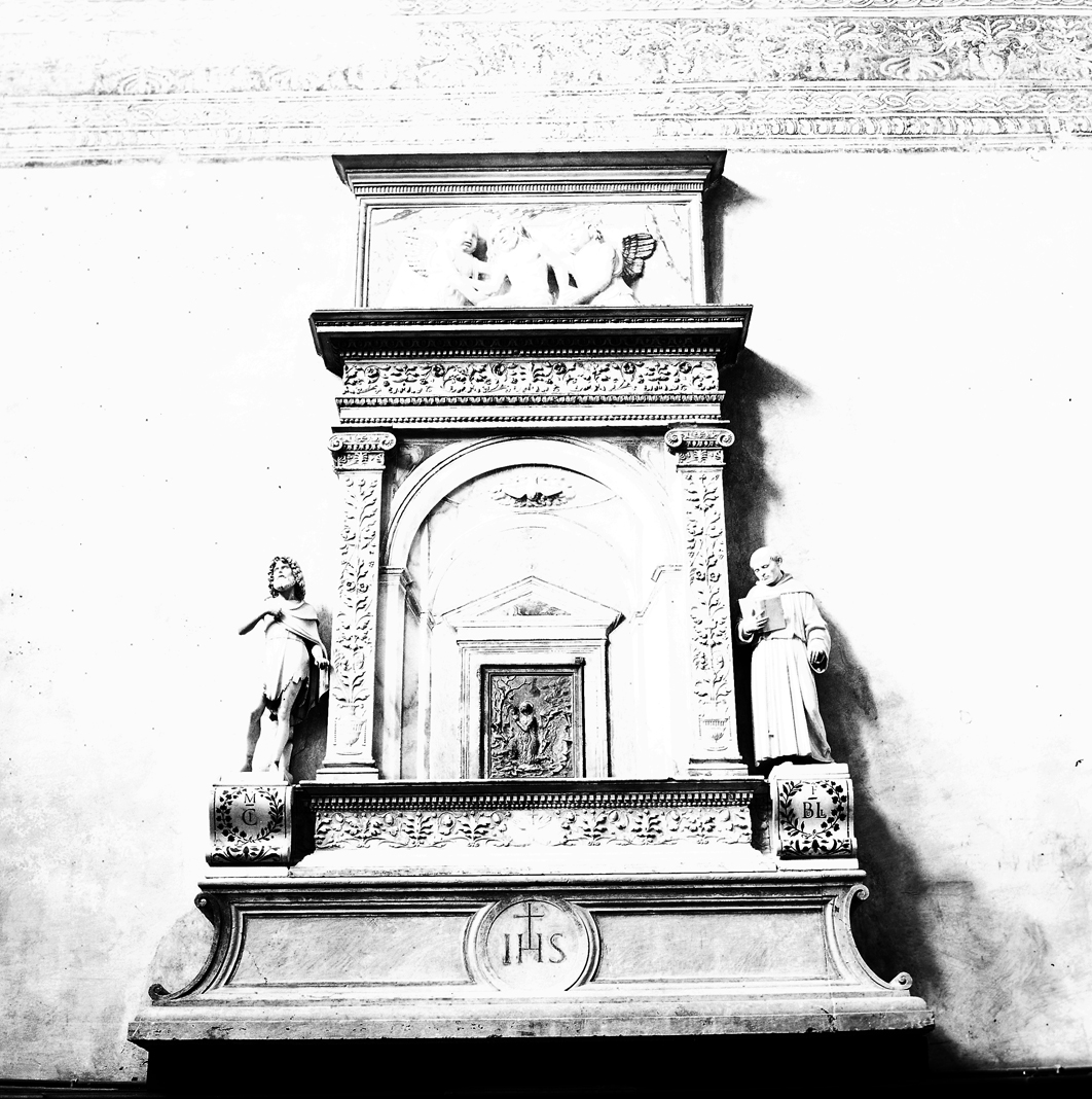 Santa Maria Maddalena (sportello di tabernacolo, elemento d'insieme) di Lombardo Pietro (sec. XV)