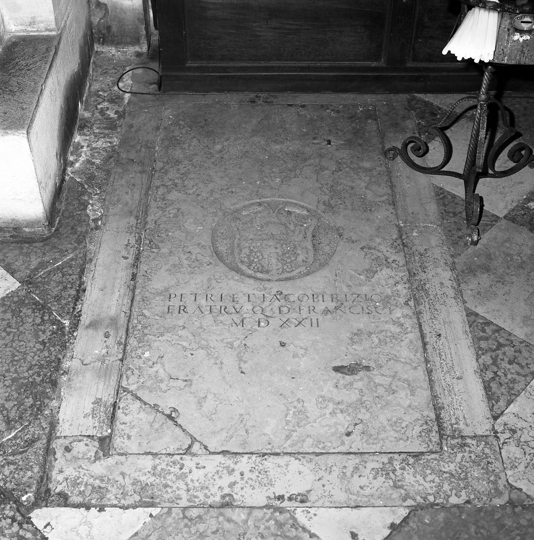 lastra tombale - ambito veneto (sec. XVI)