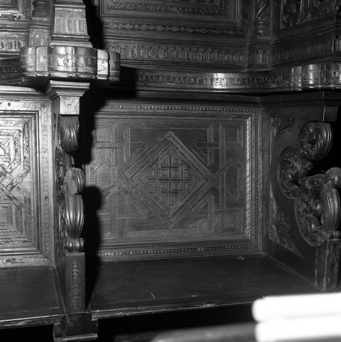 motivi decorativi geometrici (decorazione a intarsio, elemento d'insieme) di Cozzi Marco (sec. XV)