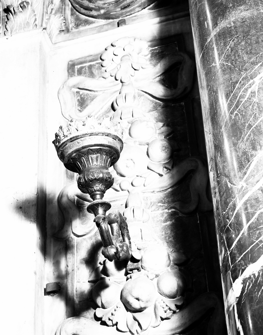 candeliere da parete - bottega veneziana (sec. XIX)