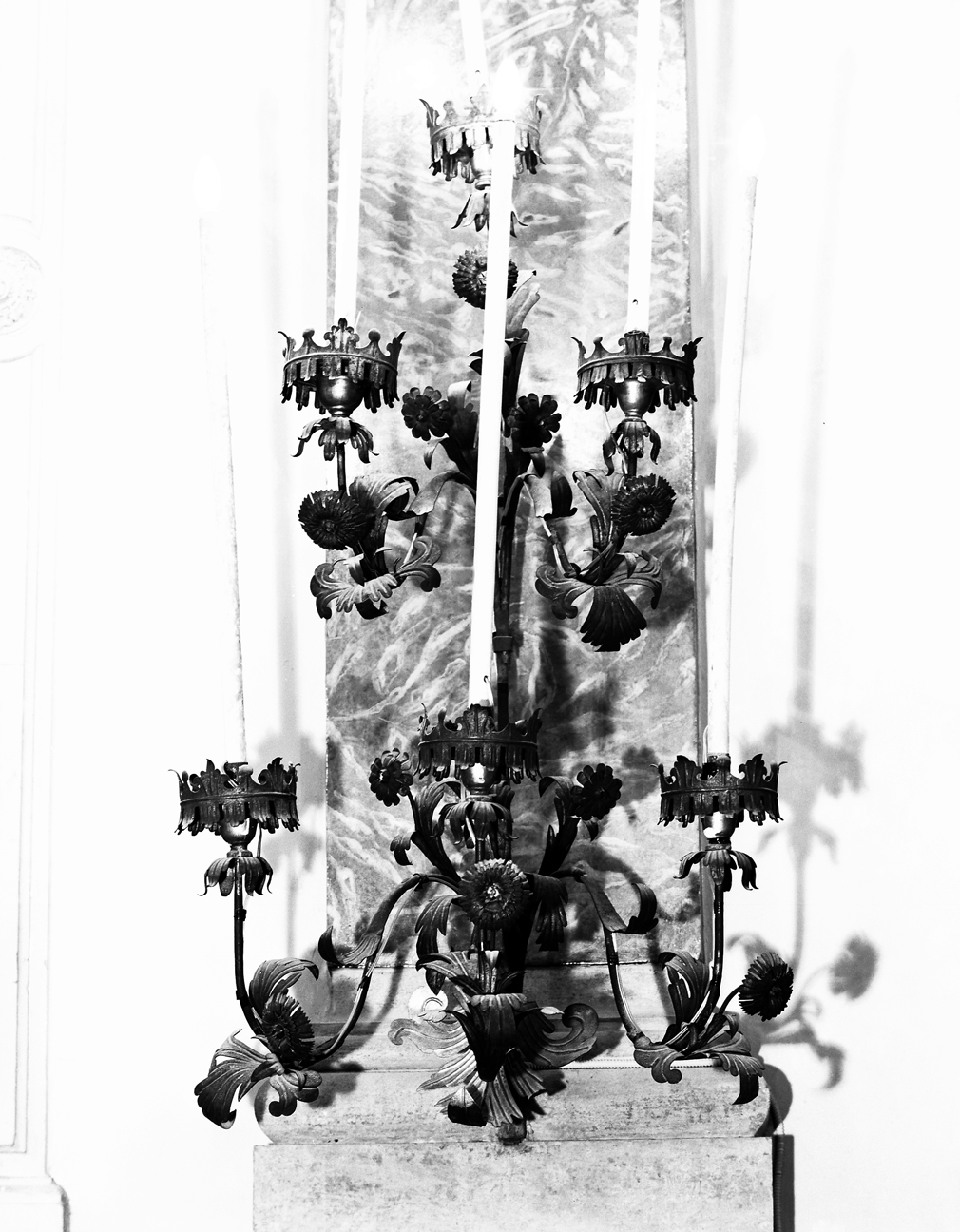 candeliere da parete - bottega veneziana (sec. XVIII)