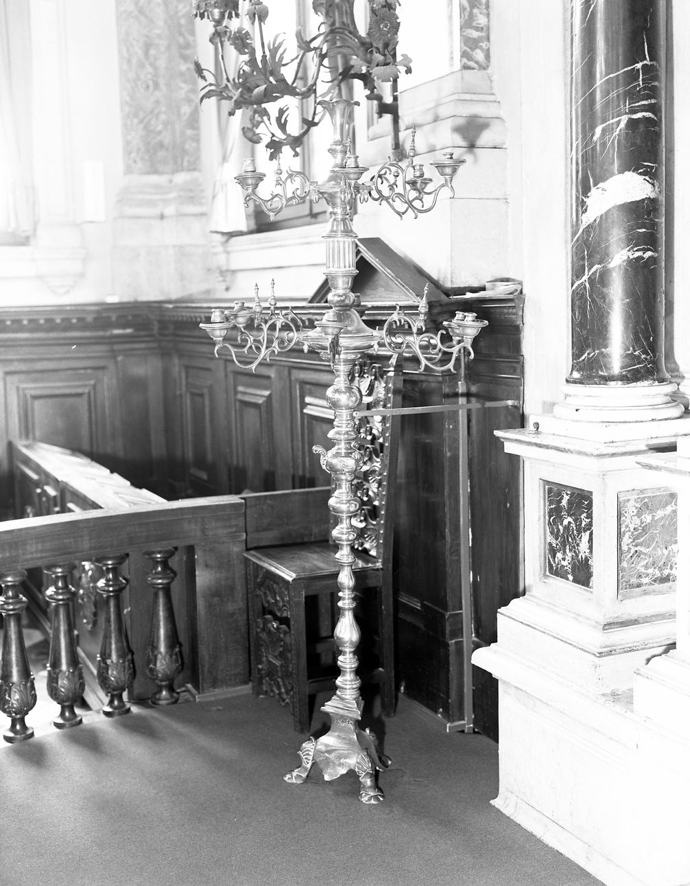 candelabro - bottega veneta (sec. XVIII)
