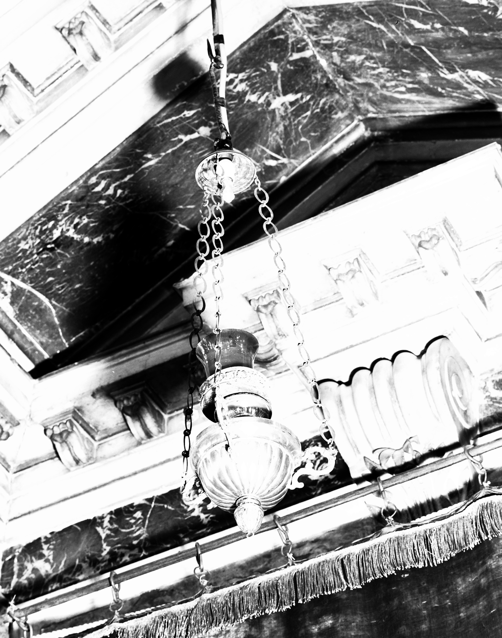 lampada pensile - bottega veneta (metà sec. XIX)