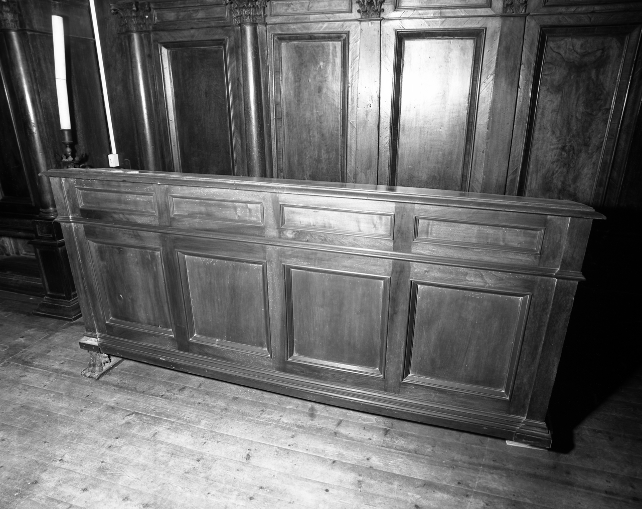 banco da chiesa - bottega veneta (sec. XVII)