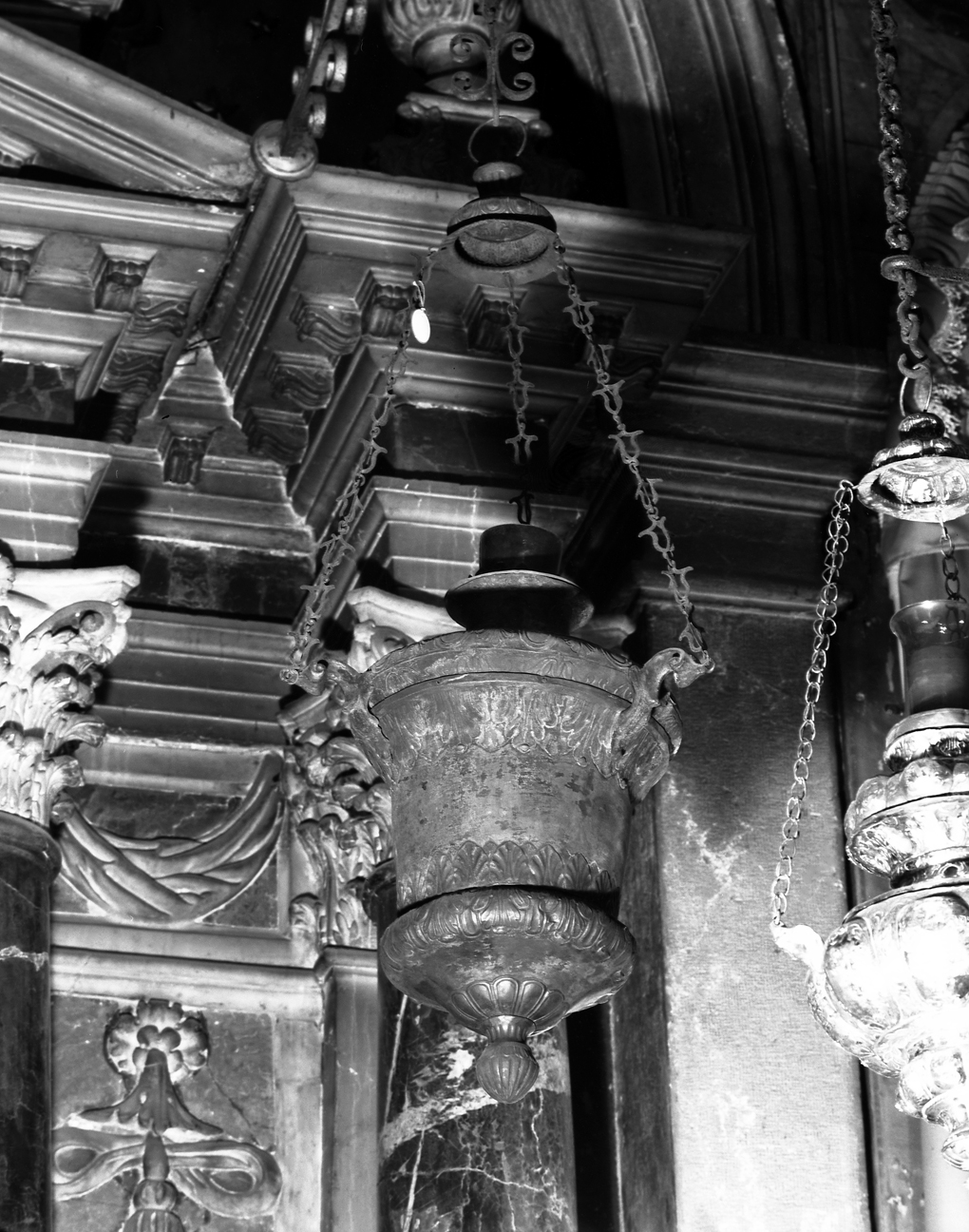 lampada pensile - bottega veneta (metà sec. XIX)