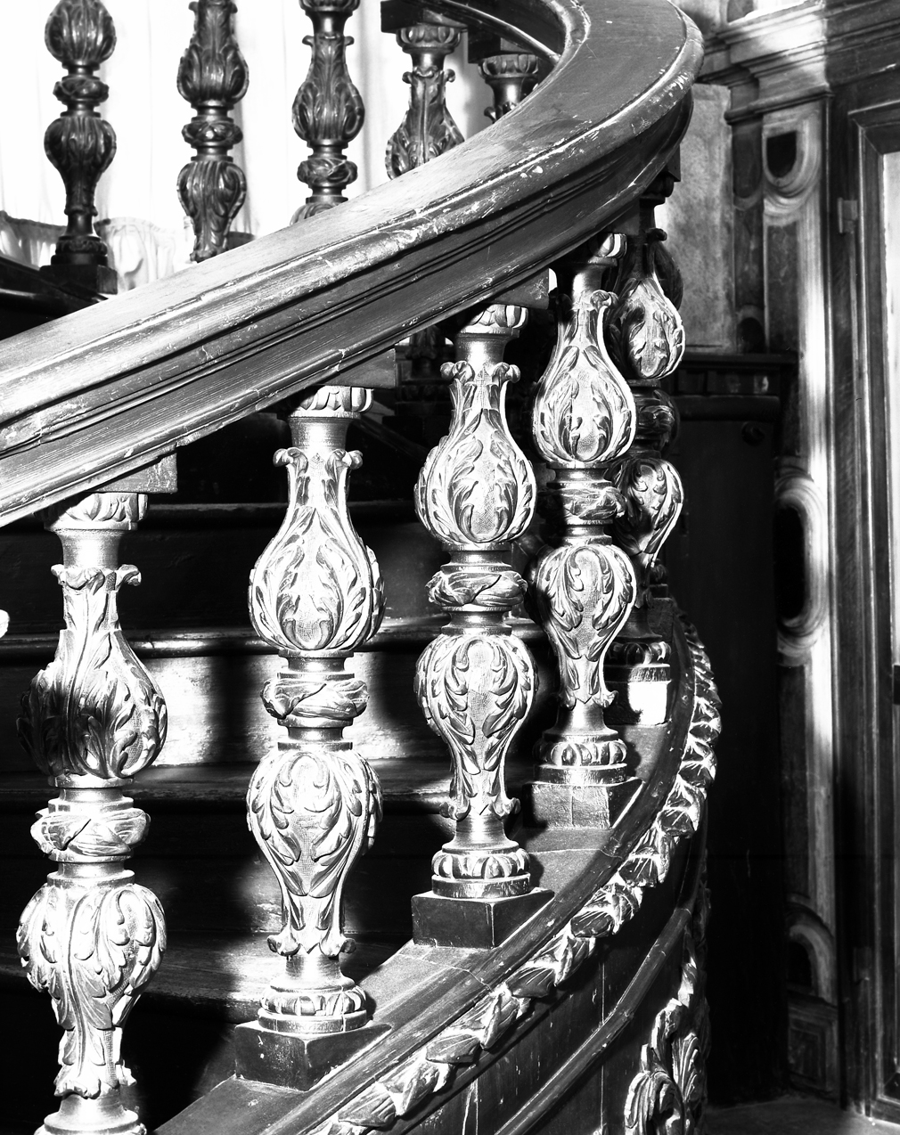 balaustrata, elemento d'insieme di Brustolon Andrea (attribuito) (sec. XVIII)