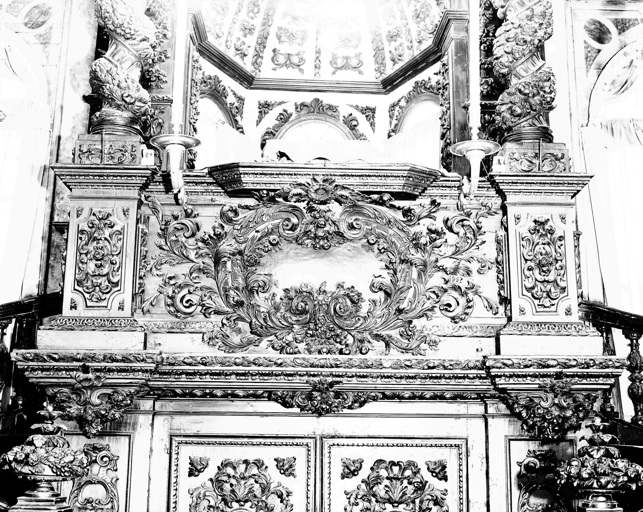 paliotto, elemento d'insieme di Brustolon Andrea (attribuito) (sec. XVIII)