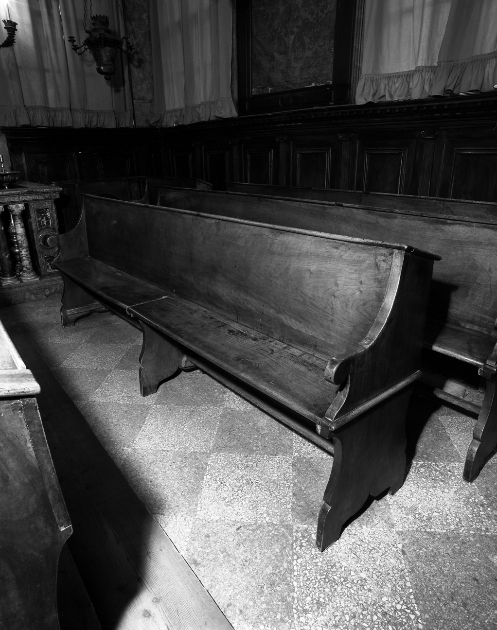 banco da chiesa - bottega veneta (primo quarto sec. XVIII)