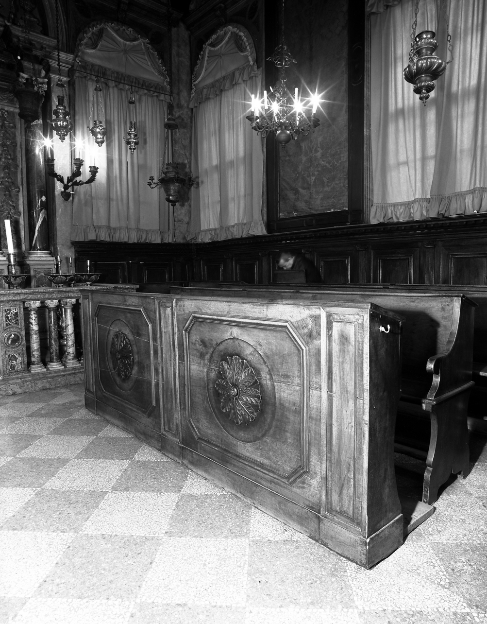 banco da chiesa - bottega veneta (primo quarto sec. XVIII)