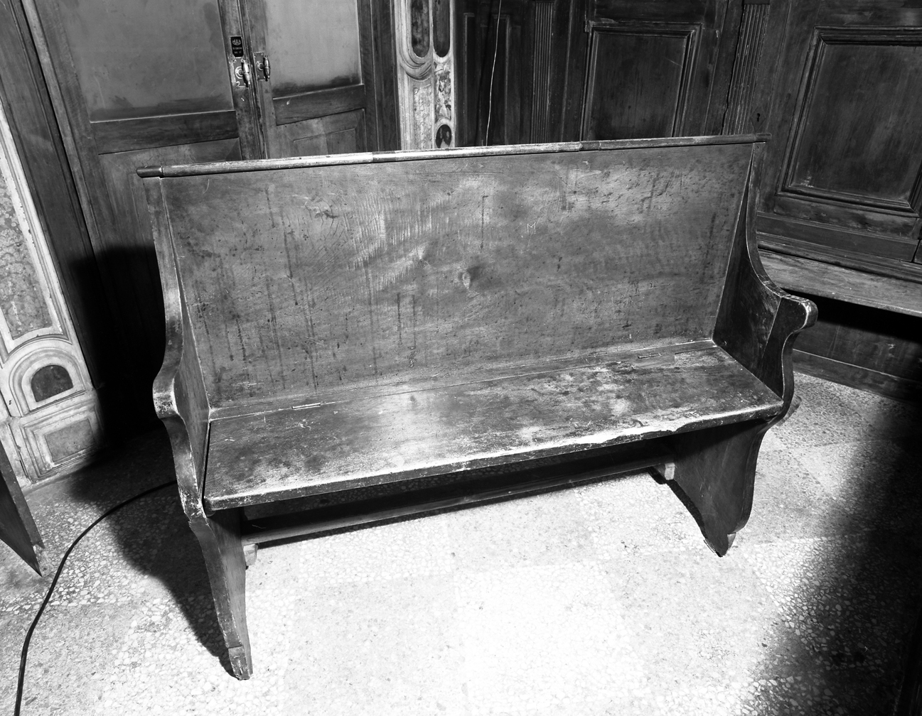 banco da chiesa - bottega veneta (primo quarto sec. XVIII)