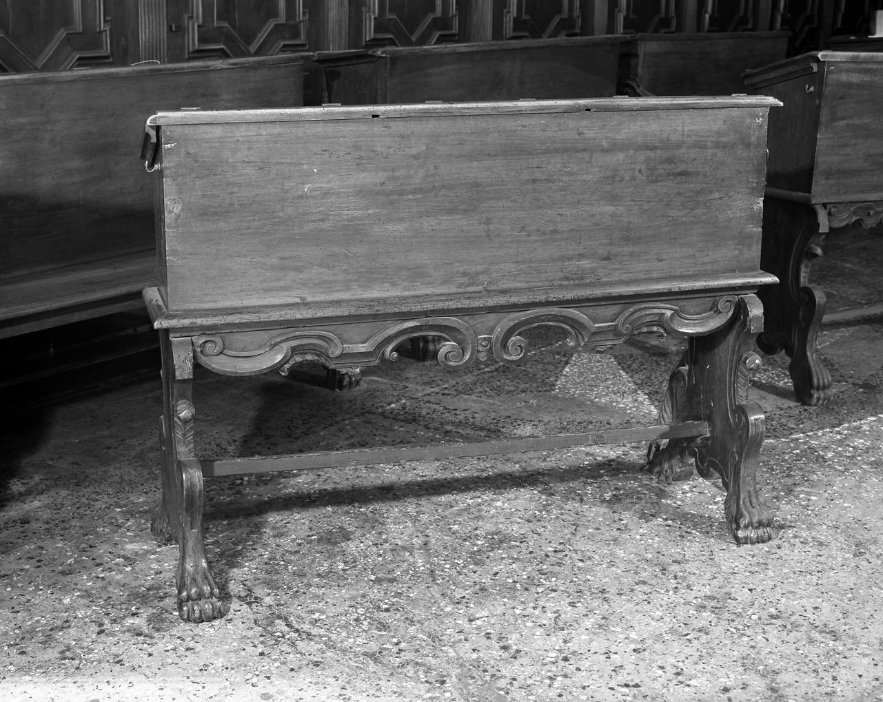 banco da chiesa - bottega veneta (secc. XVI/ XVII)