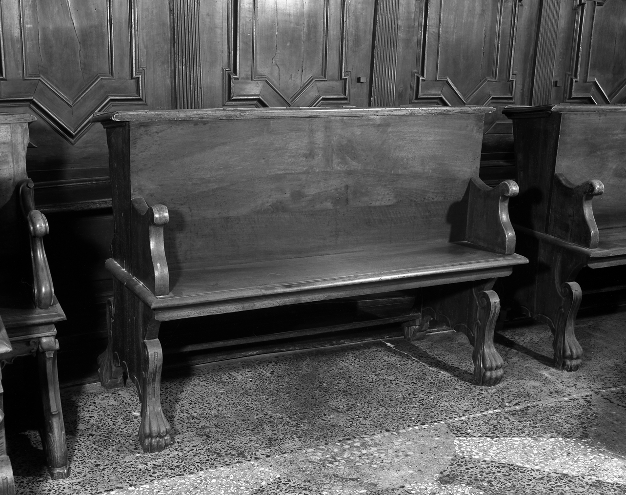 banco da chiesa - bottega veneta (secc. XVI/ XVII)