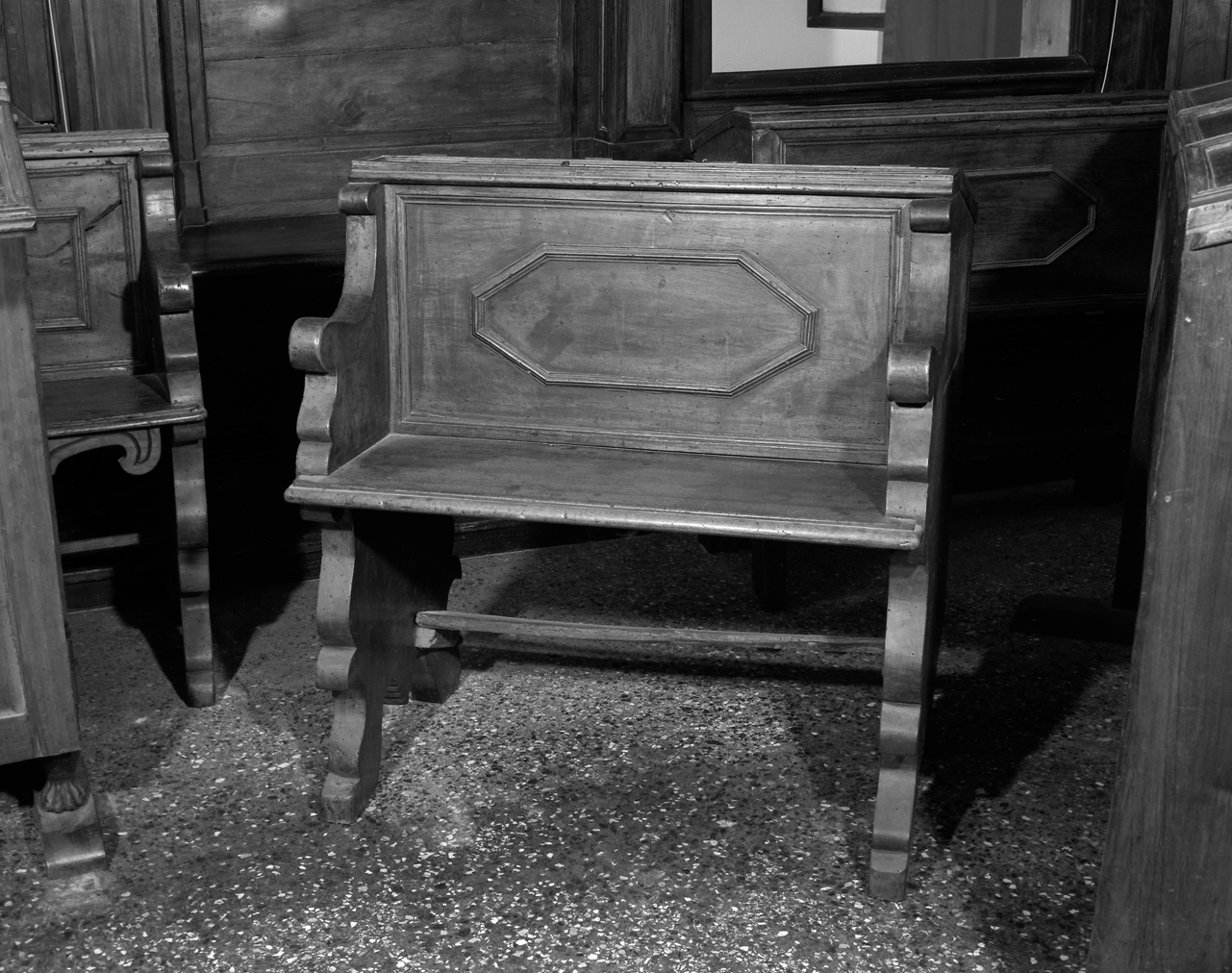 banco da chiesa - bottega veneta (prima metà sec. XVIII)