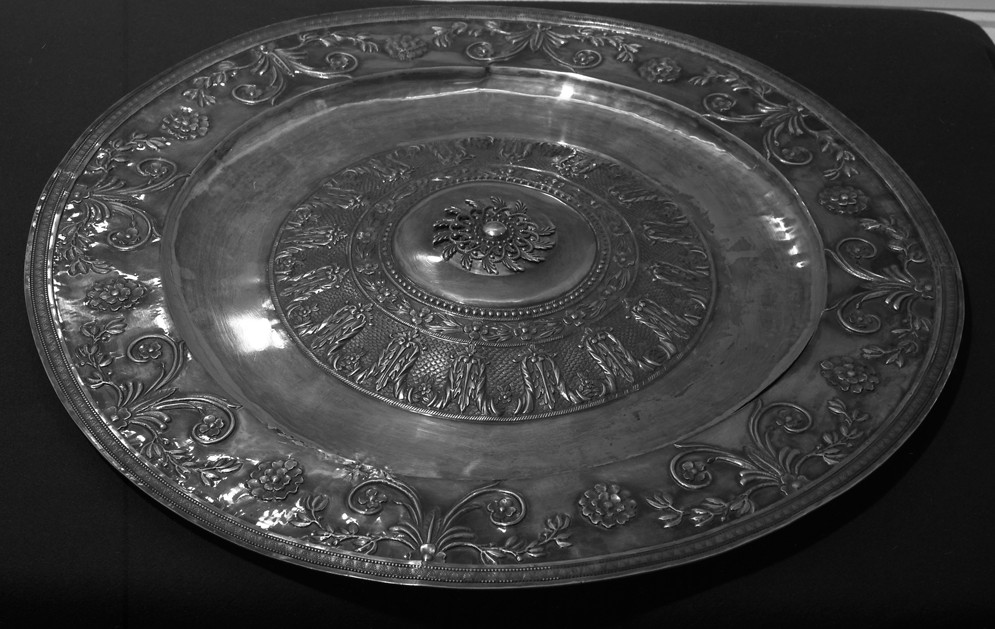 piatto - bottega piemontese (metà sec. XIX)