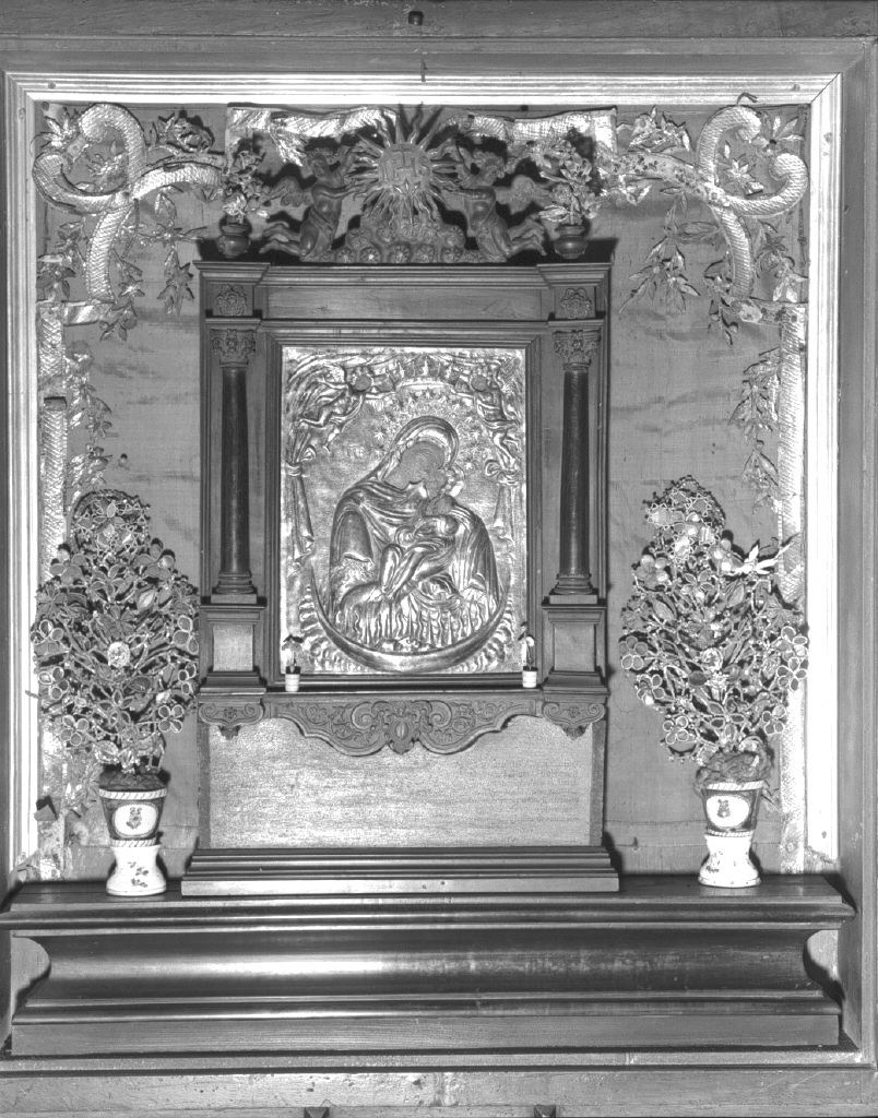 Madonna Glykophilousa, Madonna (icona, opera isolata) - ambito cretese (sec. XVII)