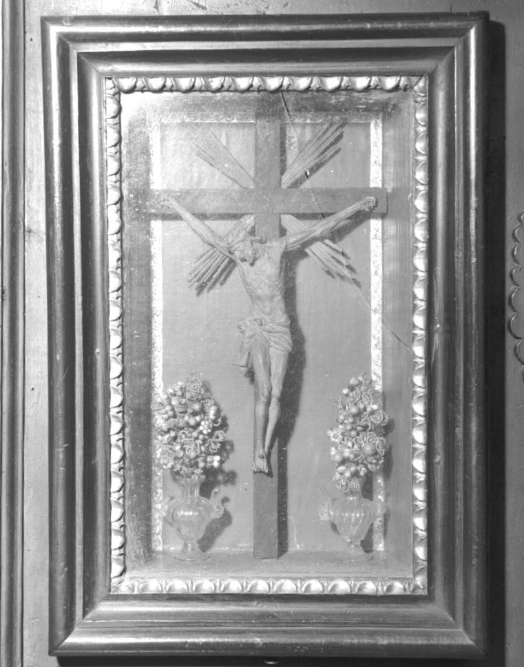 crocifisso, elemento d'insieme - bottega veneta (seconda metà sec. XVIII)