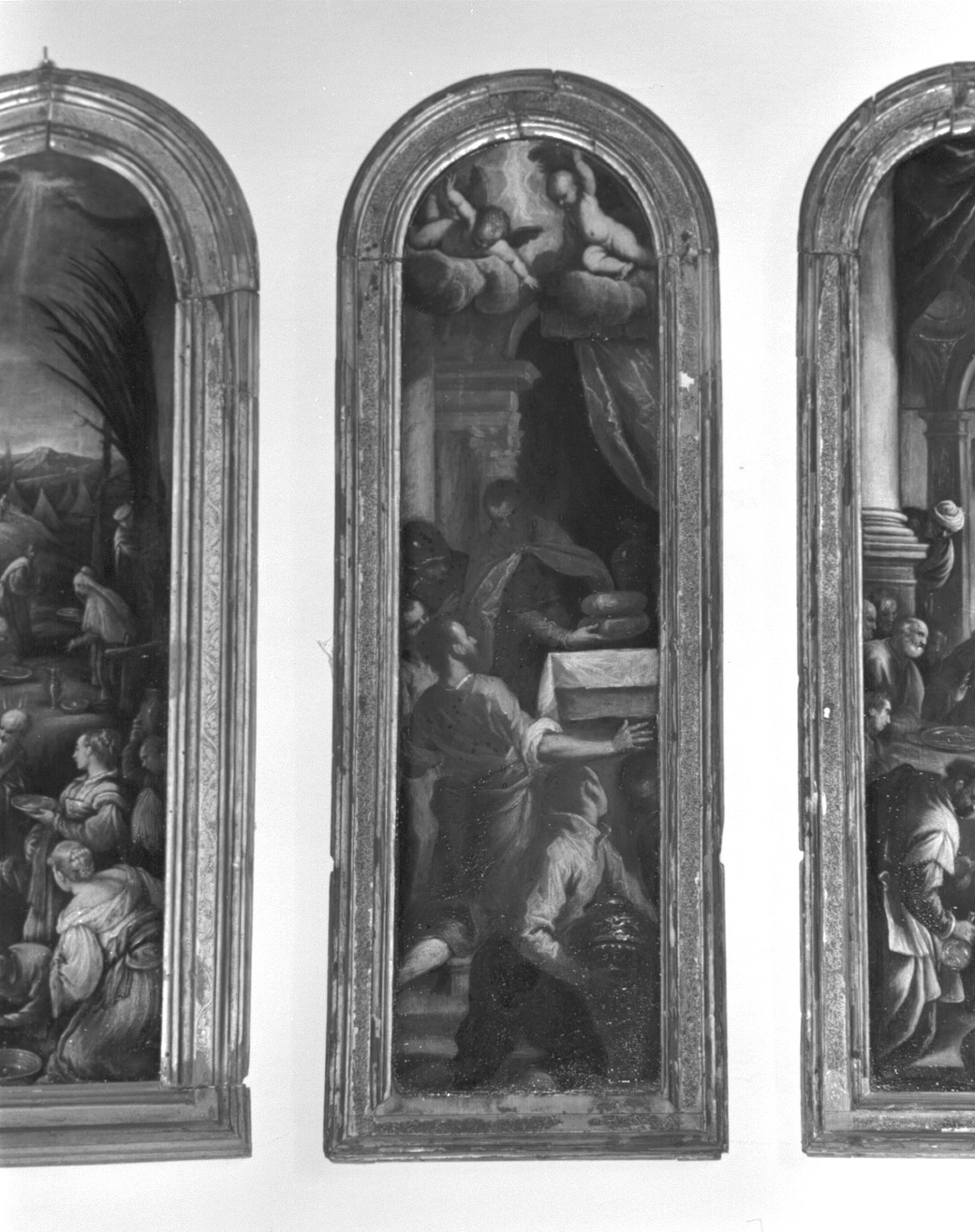 Offerta dei pani (dipinto) di Dal Ponte Francesco detto Francesco Bassano (scuola) (ultimo quarto sec. XVI)