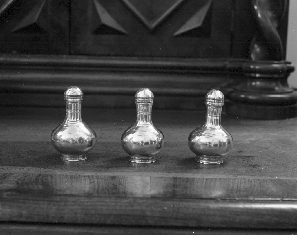 vasetti per oli santi - ambito veneto (sec. XIX)