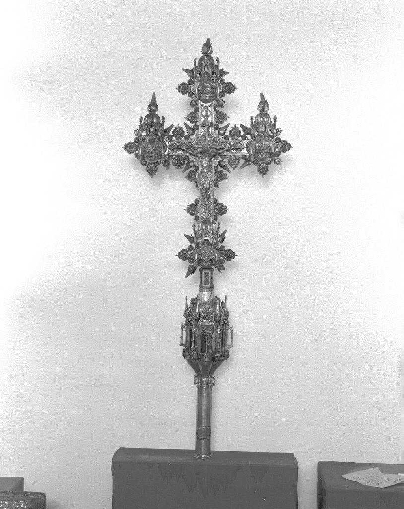 croce processionale - bottega veneta (secc. XV/ XVI)
