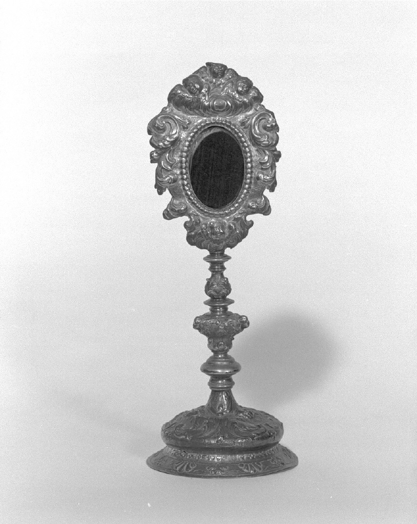 reliquiario - a ostensorio - bottega veneta (secc. XVIII/ XIX)