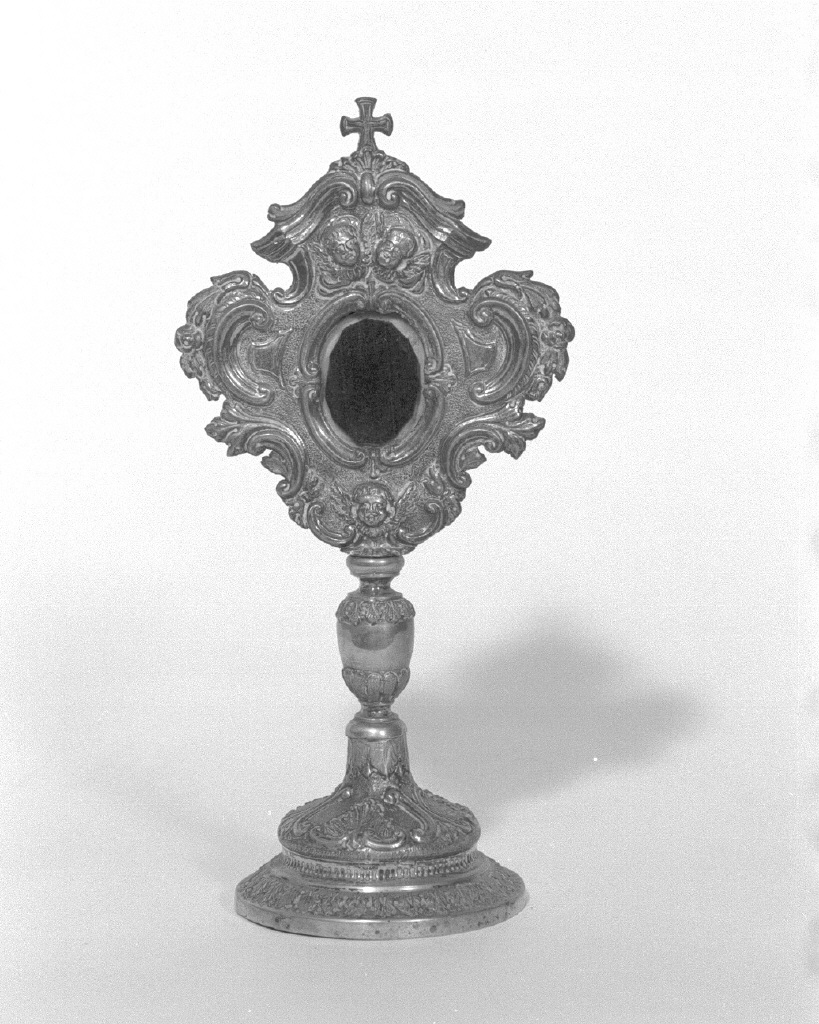 reliquiario - a ostensorio - bottega veneta (secc. XVIII/ XIX)