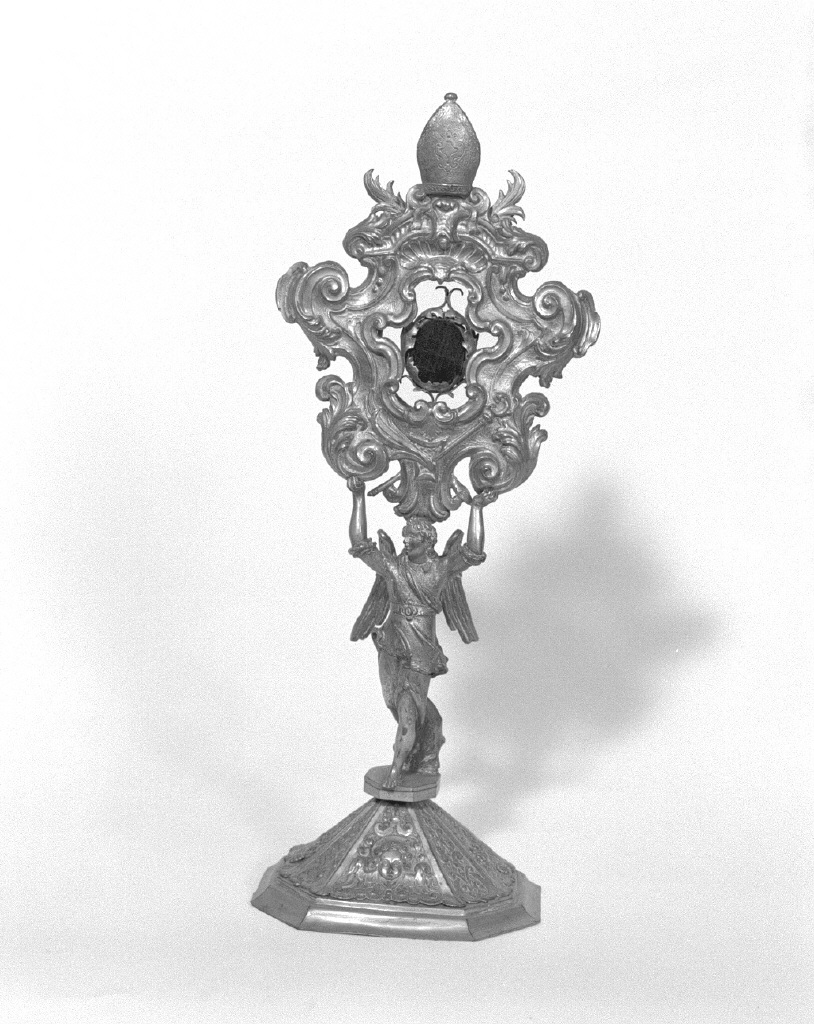 reliquiario - a ostensorio - bottega veneta (primo quarto sec. XVIII)