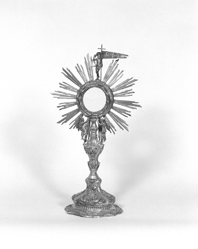 ostensorio - bottega veneziana (metà sec. XIX)