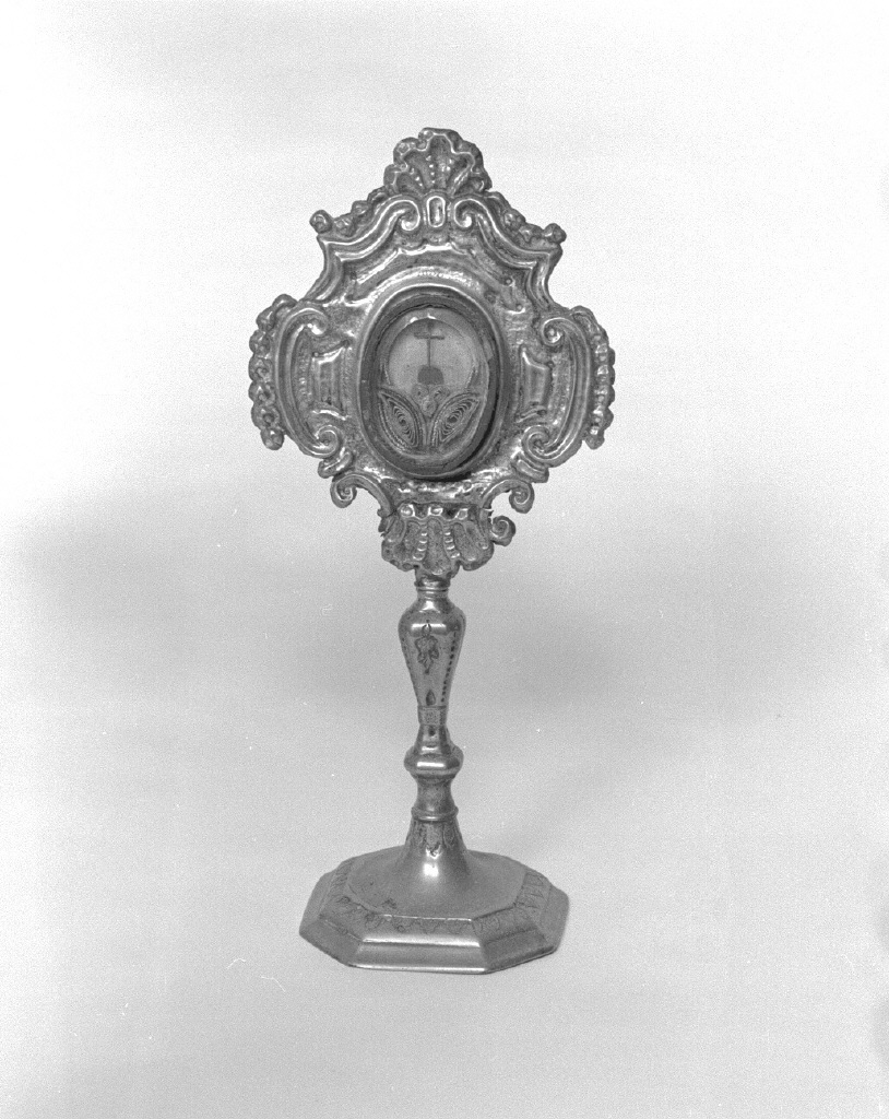 reliquiario - a ostensorio - bottega veneta (sec. XVIII)