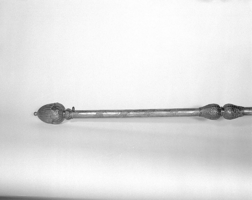 asta di baldacchino processionale - bottega veneta (seconda metà sec. XVIII)