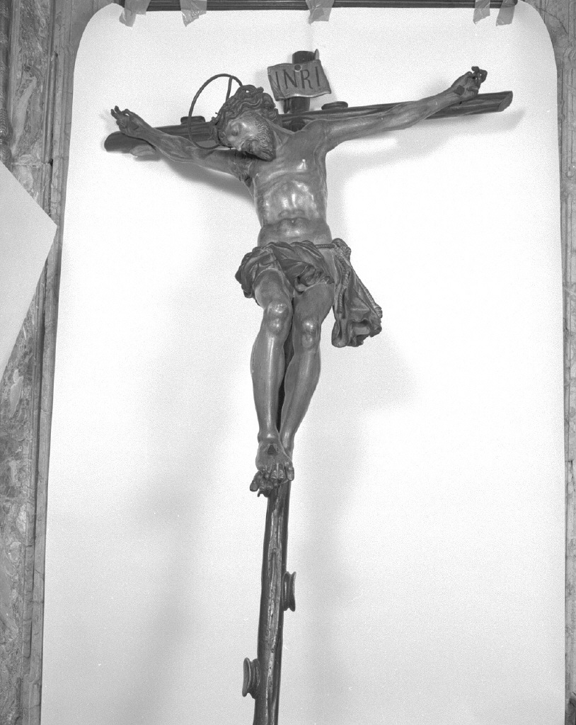 Cristo crocifisso (croce processionale) - bottega veneta (sec. XIX)