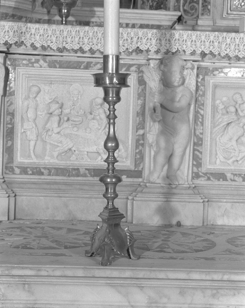 candeliere - bottega veneta (sec. XVIII)