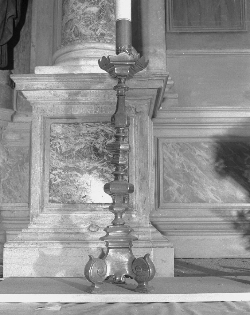 candeliere - bottega veneta (seconda metà sec. XVIII)