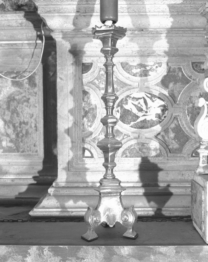 candeliere - bottega veneta (seconda metà sec. XVIII)